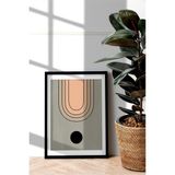 Özcanlar Çerçeve Çerçeveli Tablo Modern Sanatsal Çerçeveler Tablo Dekorasyon Ev Dekoru Tekli Çerçeve ÖZC-355 - 30X40 - Siyah
