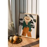 ÖZCANLAR ÇERÇEVE Çerçeveli Tekli Tablo Çerçeveler Dekorasyon Ev Dekoru 35x45 Ahşap Tablo Tekli 173 ÖZC--173