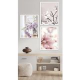 Ozcanlar Cerceve DEKORASYON ÇOKLU ÇERÇEVELER BASKILAR BASKI SETİ EV DEKORU TABLO 30x40