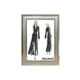 Ozcanlar Cerceve Hediyelik Çerçeve Dekorasyon Kişiye Özel Resim Çerçevesi Fotoğraf Çerçevesi Masaüstü çerçeve Dekor Çerçeveler Çoklu Çerçeve 20X30 20x30-Lam40B-Gümüş
