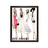 Ozcanlar Cerceve Hediyelik Çerçeve Dekorasyon Resim Çerçevesi 25X38 25X38-22-CEVİZ