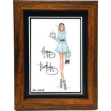 Özcanlar Çerçeve Hediyelik Çerçeve Ev Home Ofis Kişiye Özel Resim Çerçevesi Masaüstü 13X18 - Kahve - 13 x 18