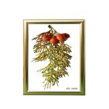 ÖZCANLAR ÇERÇEVE Hediyelik Çerçeve Ev Home Ofis Kişiye Özel Resim Çerçevesi Masaüstü 24x30 24X30-Lam22-Gümüş