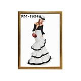 ÖZCANLAR ÇERÇEVE Hediyelik Çerçeve Ev Home Ofis Resim Çerçevesi Masaüstü 36x46 36x46-Lam22-Altın