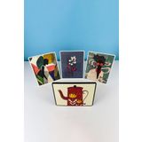 Ozcanlar Cerceve Plastik Arkalıklı Mdf Tablo Seti Ucuz Tablo Dekorasyon Ayaklı Mdf Tekli Baskılar 15x21 ÖZC-ARK11