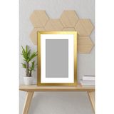 Özcanlar Çerçeve Resim Çerçevesi Avrupa Fonlu Derinlik Görünümlü Çerçeve Tekli Boş Çerçeve 13X18 ÖZC-AVRFONLU02 - Altın - 21X30