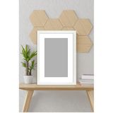 Özcanlar Çerçeve Resim Çerçevesi Avrupa Fonlu Derinlik Görünümlü Tekli Boş Beyaz Çerçeve ÖZC-AVRFONLU02 - 10 x 15 cm