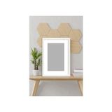 Özcanlar Çerçeve Resim Çerçevesi Avrupa Fonlu Derinlik Görünümlü Tekli Boş Beyaz Çerçeve ÖZC-AVRFONLU02 - 30 x 40 cm