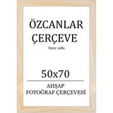 Özcanlar Çerçeve Tekli Ahşap Çerçeve Ahşap Resim Çerçevesi 50X70 Doğal Ahşap Çerçeve Natürel Ham Ahşap - Naturel - 50 x 70