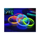 Ozcmax 10 Adet Karanlıkta Işık Veren Bracelet Fosforlu Kırılan Çubuk Bileklik