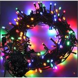 Ozcmax 10M 100 LED Boncuk Lamba Rgb Işık Siyyah Kablo