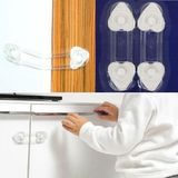 Ozcmax 2'li Mini Çok Amaçlı Kilit- Çocuk Güvenlik Gereçkerlli Çekmece,dolap,kapak Kilidi