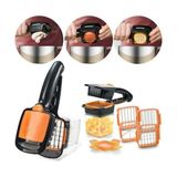 Ozcmax 5 In 1 Pratik Hazneli Sebze Meyve Doğrayıcı