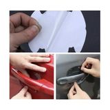 Ozcmax 8 Adet Araba Kapı Kolu Koruyucu Çizilme Önleyici Şeffaf Sticker Film Koruma Seti