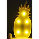 Ozcmax Ananas Şeklindee Ledli Dekoratif Eğlenceli Çocuk Gece Lambası