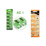 Ozcmax Buton Pill - Saat Lazer Hesap Makinesi Pili 10LU Paket Ag1 LR621/LR60 1.55V