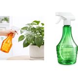 Ozcmax Çok Amaçlı Fısfıs Çiçek Sulama Şeffaf Su Spreey Şişesi 500 ml