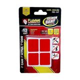Ozcmax Flamme Montaj Bandı 2.5 kg - Çift Taraflı Hazır Kesilmiş Silikon Bant 12'li Montaj Bandı Şeffaf