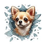 Ozcmax Fulcar Köpek Tasarımlı Araç Stickerrı