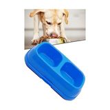 Ozcmax Kedi - Köpek Mama ve Su Kabı 2 Bölmeli Büyük Boy