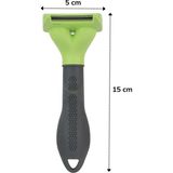 Ozcmax Kedi ve Köpekler Için Uzun Tüylü Köpek Tarağı Tüy Toplayyıcı Tarak Small