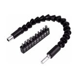 Ozcmax Matkap Ucu - Bükülebilir Oynar Vidalama Bits Uzatma Aparatı 30 cm - Komple Set