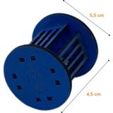 Ozcmax Mini Silindir Eğlenceli Renkli Sağlam Küçük Pati Izi Şekillli Kedi Oyuncağı