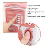 Ozcmax Parmakk Izi ve Şifreli Elektronik Atm Kumbara