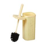 Ozcmax Rattan Wc Klozet Temizleme Fırçası - Antrasit