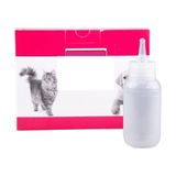 Ozcmax Şeffaf Pet Biberon 50 ml Yavru Kedi ve Köpekler Için Biberon