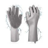 Ozcmax Sihirli Isıya Dayanıklı Silikon Çok Amaçlı Bulaşık Eldiven Fırçasıı Magic Gloves