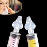 Ozcmax Yeniden Kullanılabilir, Manuel Burun Temizleyici 10ML Kapasiteli Buruun Açıcı Şırınga
