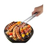 Ozcmax Yiyecek Servis Maşası Air Fryer Master Chef Şef Cımbızı Et Kızartma Barbekü Aleti 30 cm