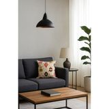Özdağ Home Concept Yılbaşı Desenli Dekoratif Çift Taraflı Kırlent Kılıfı – Duck Kumaş 43X43 cm - Çok Renkli - 43 x 43 cm