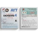 Özdebir Ayt Deneme 4 + 3D Yayınları Tyt Türkiye Geneli Kurumsal Deneme 2 Yks Tyt Ayt 2’li Deneme Sınavı Seti