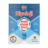 ÖZDEBİR YAYINEVİ 9.Sınıf Güncel Baskı 16X16 Biyoloji Branş Deneme