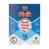 ÖZDEBİR YAYINEVİ 9.Sınıf Güncel Baskı 16X16 Fizik Branş Deneme