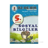 Özdebir Yayınları 5.Sınıf Sosyal Bilgiler Çek Kopar 24 Yaprak Test