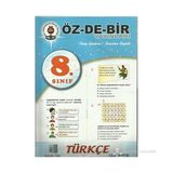 Özdebir Yayınları 8.Sınıf Türkçe Çek Kopar Yaprak Test