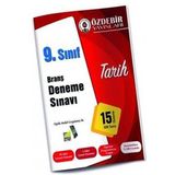 Özdebir Yayınları 9. Sınıf Tarih Branş Deneme
