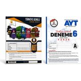 Özdebir Yayınları Ayt Türkiye Geneli Deneme 6 + Branşlar Karması Ayt Türkiye Geneli Deneme Sınavı 2 – 2’li Yks Ayt Deneme Seti