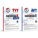 Özdebir Yayınları Tyt Ayt Türkiye Geneli Deneme Seti – Tyt Deneme 8 + Ayt Deneme 5 – Yks Üniversite Sınavı Hazırlık