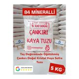 Özdede Shop TAŞ DEĞİRMENDE ÖĞÜTÜLMÜŞ ( 5 kg ) KIRMIZI ETİKET DOĞAL ÇANKIRI KAYA TUZU