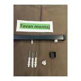 özdeğer home 250cm TAVANA MONTAJ TEKLİ KORNİŞ ALÜMİNYUM PERDE RAYI