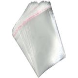 Özdem Ambalaj 9X15 cm Yapışkanlı Jelatin Poşet Bantlı Şeffaf Opp Torba Paket SİGARA VE TOKA JELATİNİ - 1000