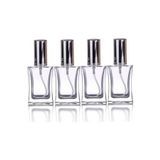 ÖZDEMİR OYUNCAK (4 Adet) Cam Yeniden Doldurulabilir Sprey Kolonya Parfüm Şişesi 50 Ml - Boş Şişe