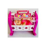 ÖZDEMİR OYUNCAK Bebekli beşik puzzle gibi sökülüp takılabilir eğlenceli motor gelişimi için uygun