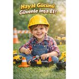 ÖZDEMİR OYUNCAK Küçük Mühendislerin Favori Bareti