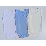 Özdemirli Bebe Jakarlı Klimalı Askılı Çıtçıtlı Badi 3 Lü Paket - 3 - 4 Yaş - Sarı