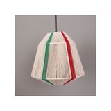 OZDEN 30x30 cm Makrome İpli RENKLİ AVİZE
